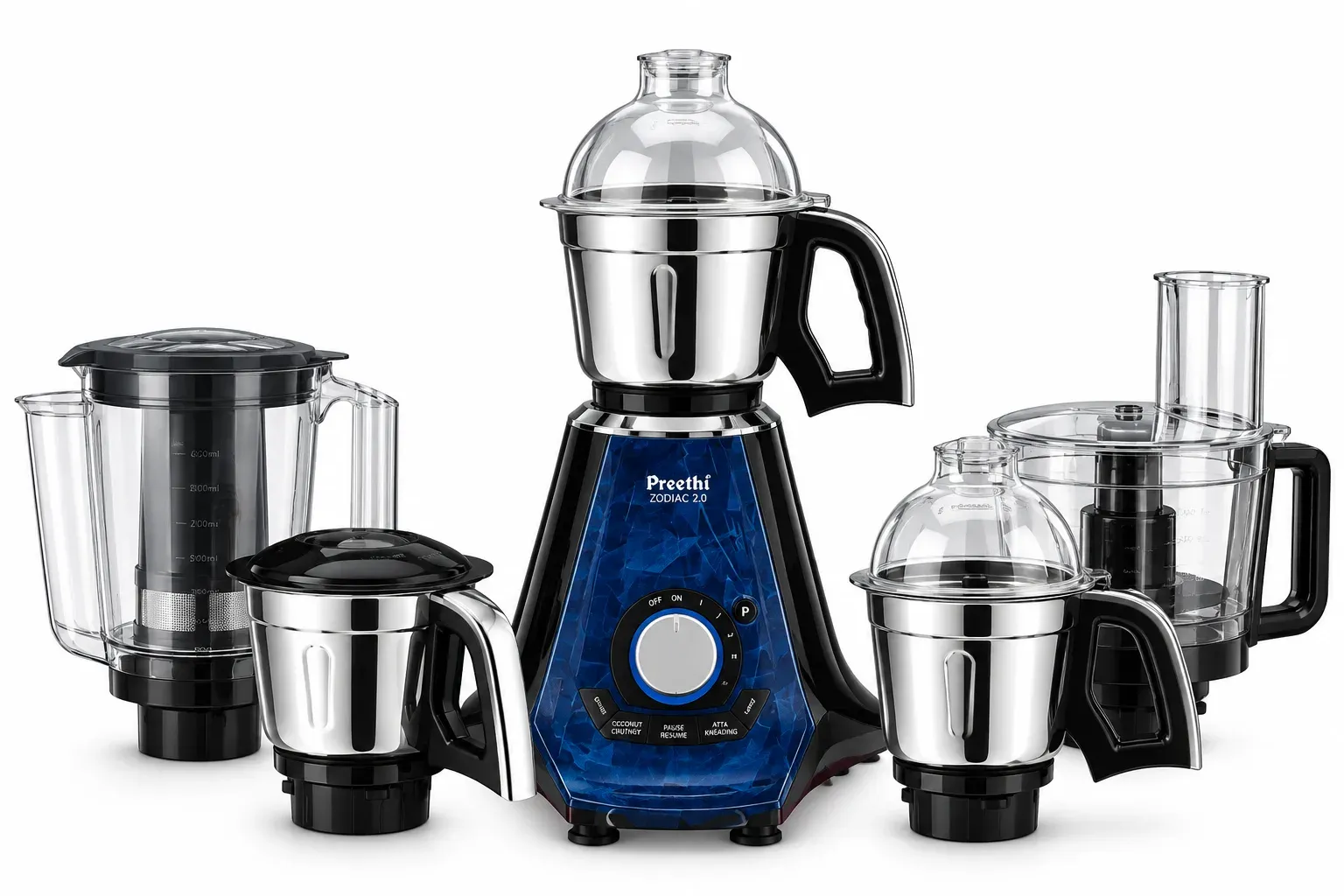 Preethi Zodiac 2.0 1000W Mixer Grinder